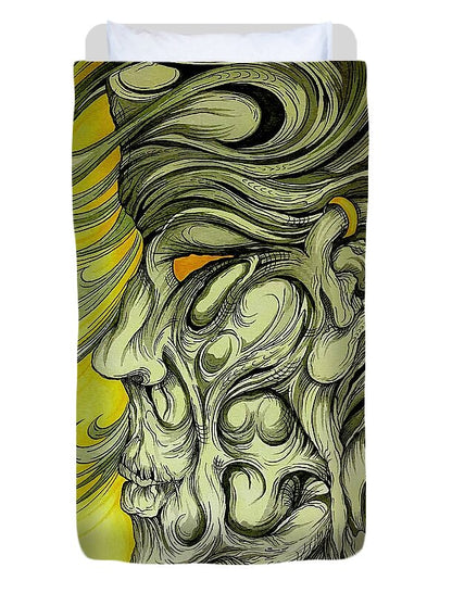 Yellow Eye - Duvet Cover
