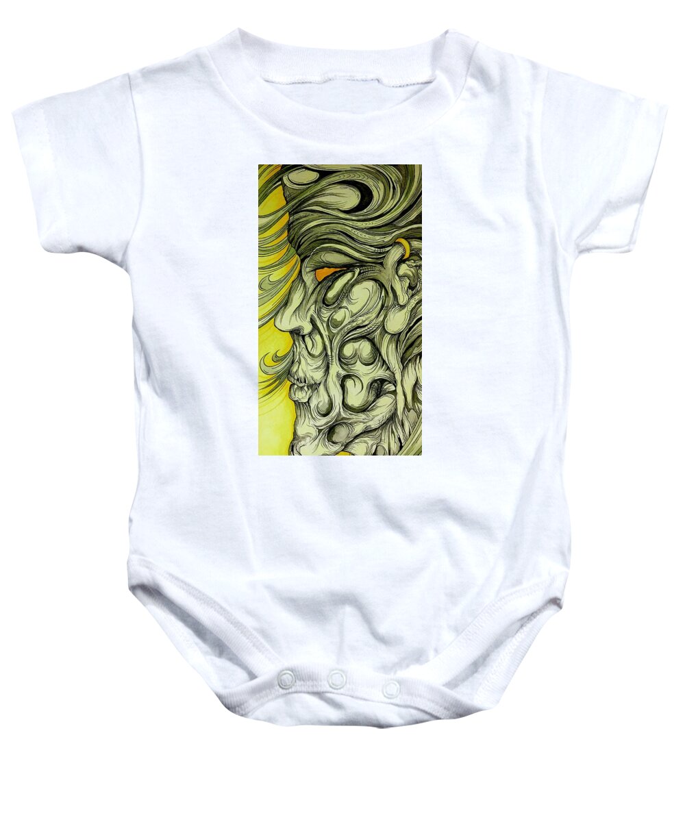 Yellow Eye - Baby Onesie