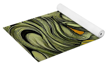 Yellow Eye - Yoga Mat