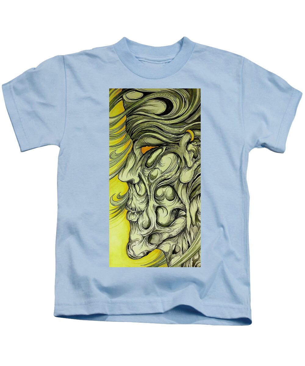 Yellow Eye - Kids T-Shirt