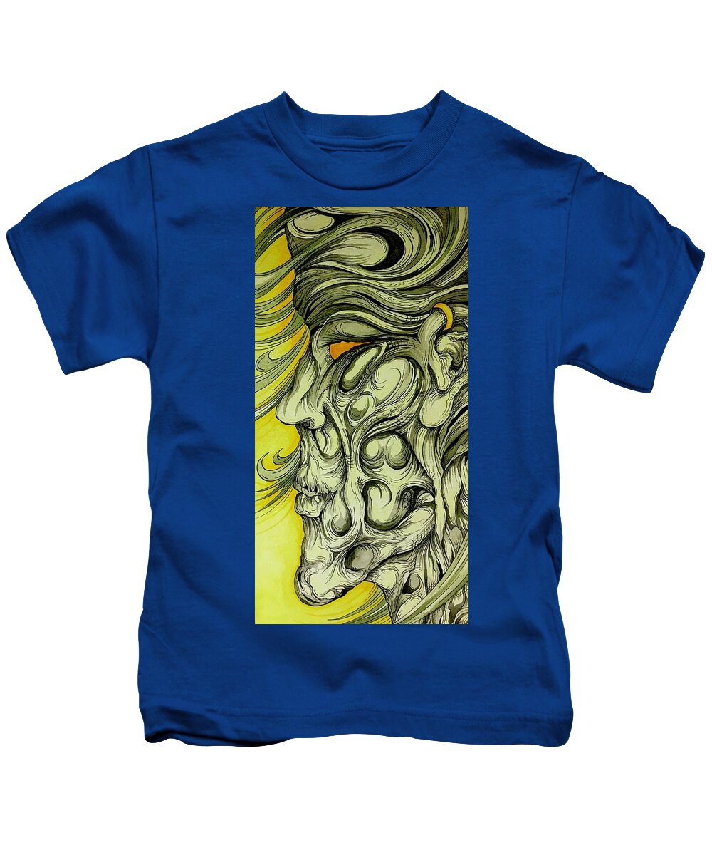 Yellow Eye - Kids T-Shirt