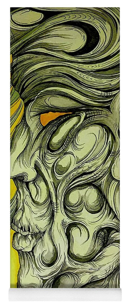 Yellow Eye - Yoga Mat
