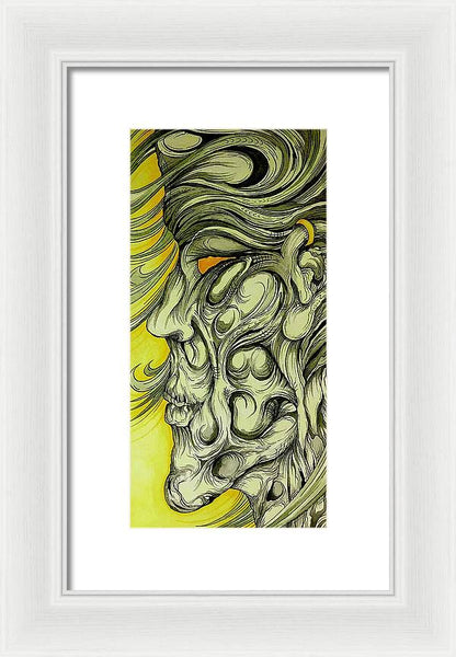 Yellow Eye - Framed Print