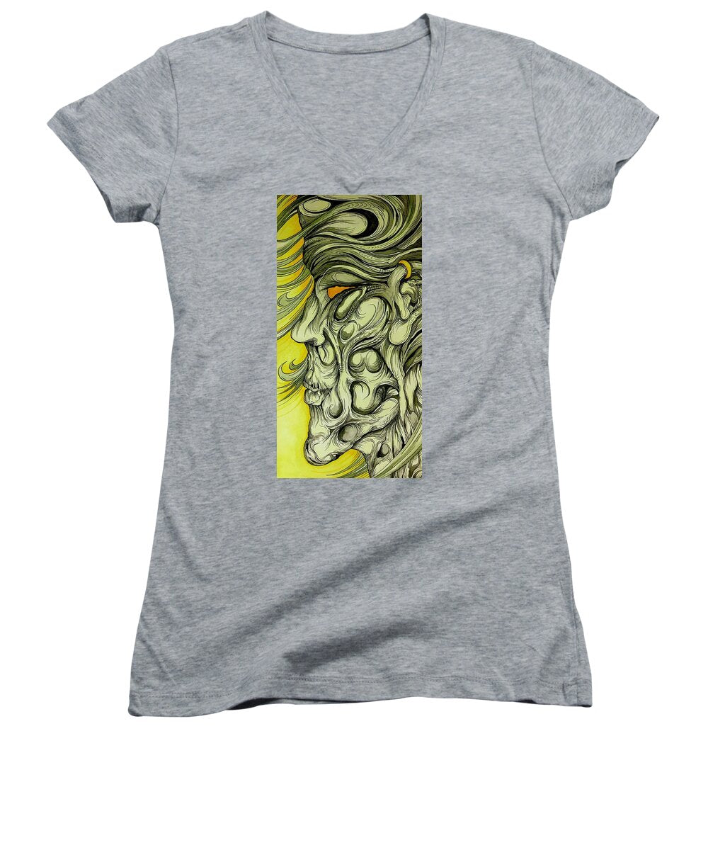 Yellow Eye - Women's V-Neck
