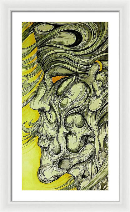 Yellow Eye - Framed Print