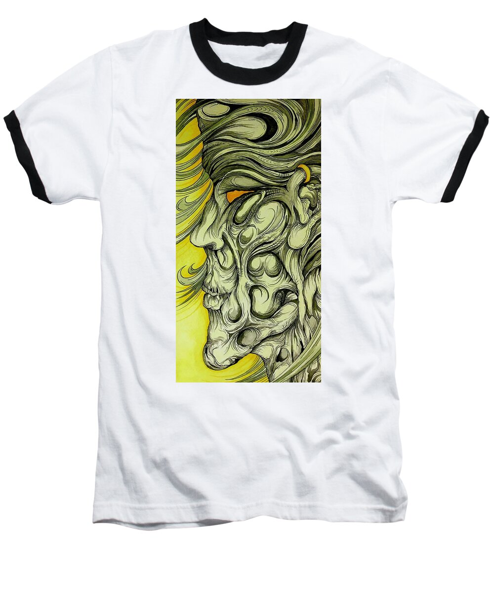 Yellow Eye - Baseball T-Shirt