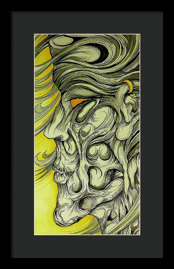 Yellow Eye - Framed Print