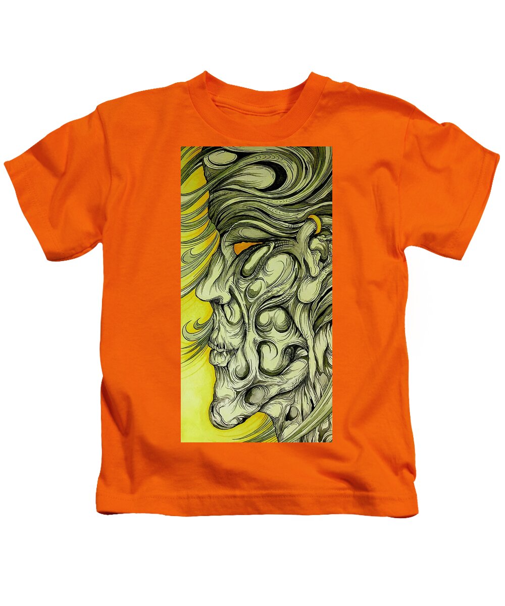 Yellow Eye - Kids T-Shirt