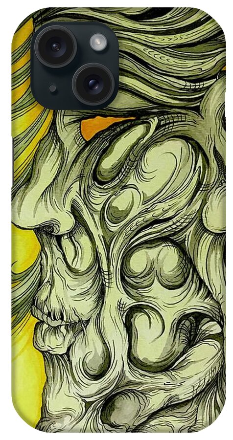 Yellow Eye - Phone Case