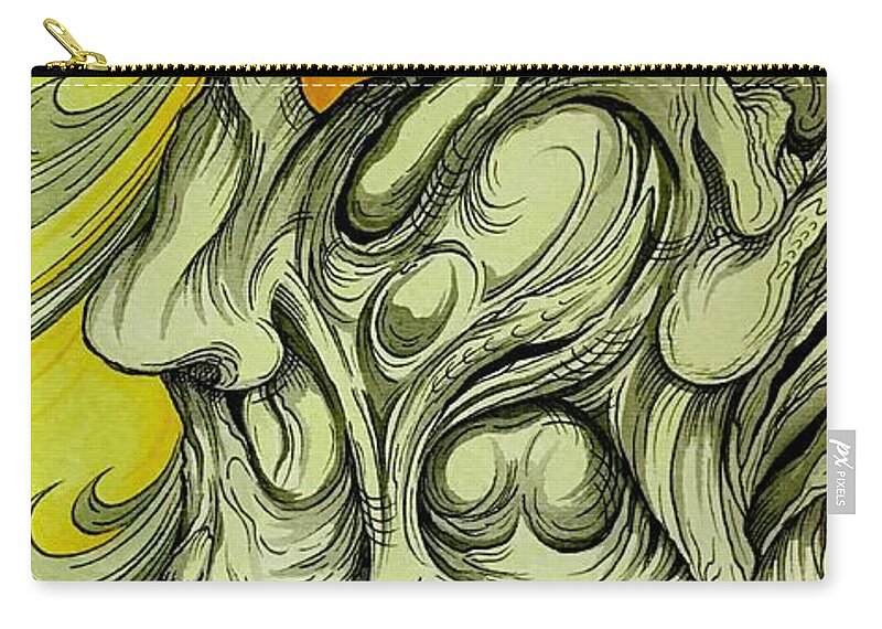 Yellow Eye - Zip Pouch