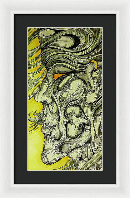 Yellow Eye - Framed Print