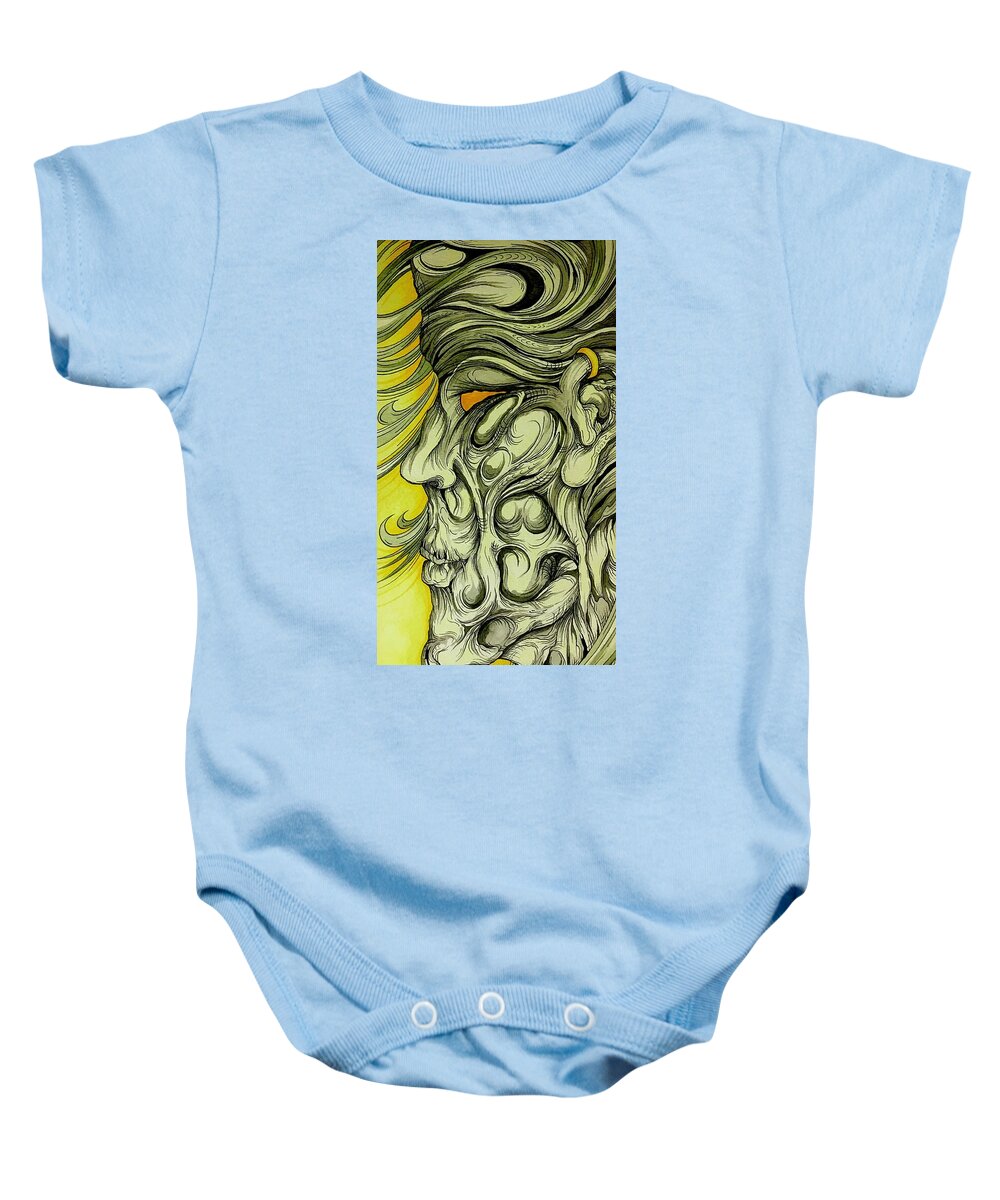 Yellow Eye - Baby Onesie