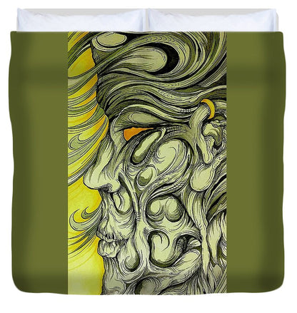 Yellow Eye - Duvet Cover