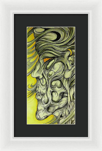 Yellow Eye - Framed Print