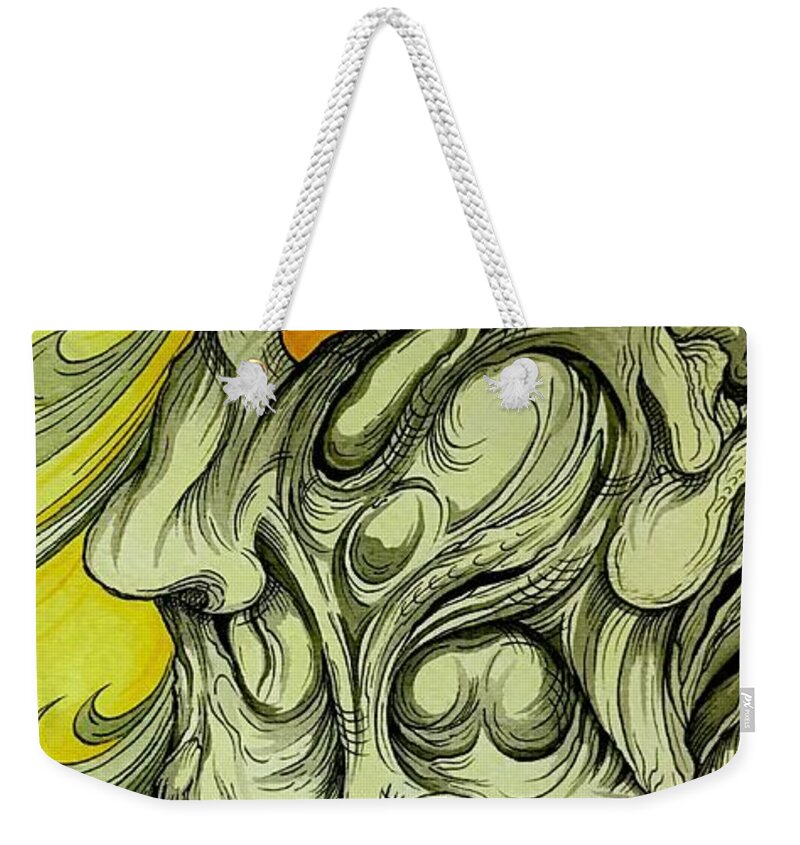 Yellow Eye - Weekender Tote Bag