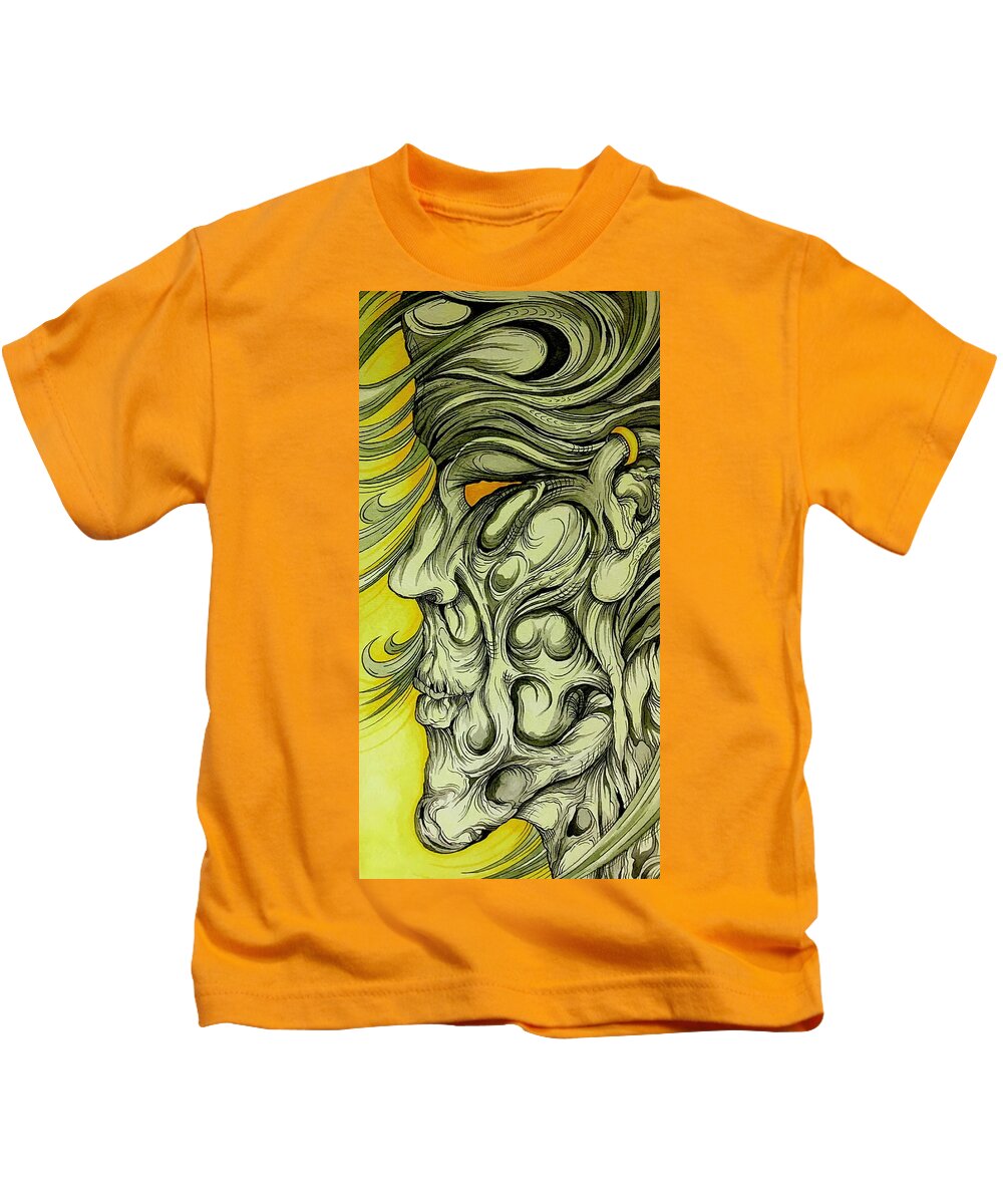 Yellow Eye - Kids T-Shirt