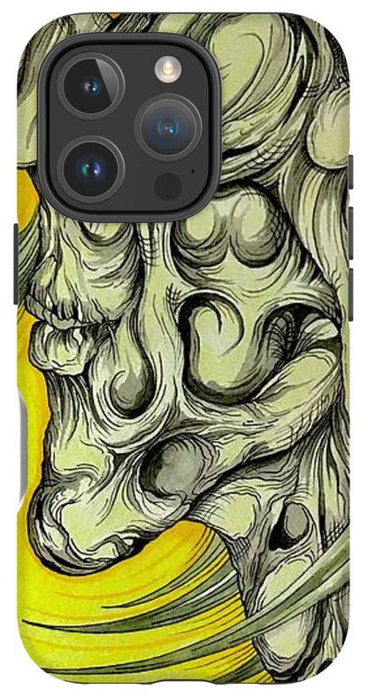 Yellow Eye Neck - Phone Case