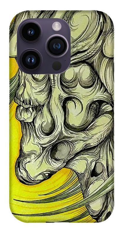 Yellow Eye Neck - Phone Case
