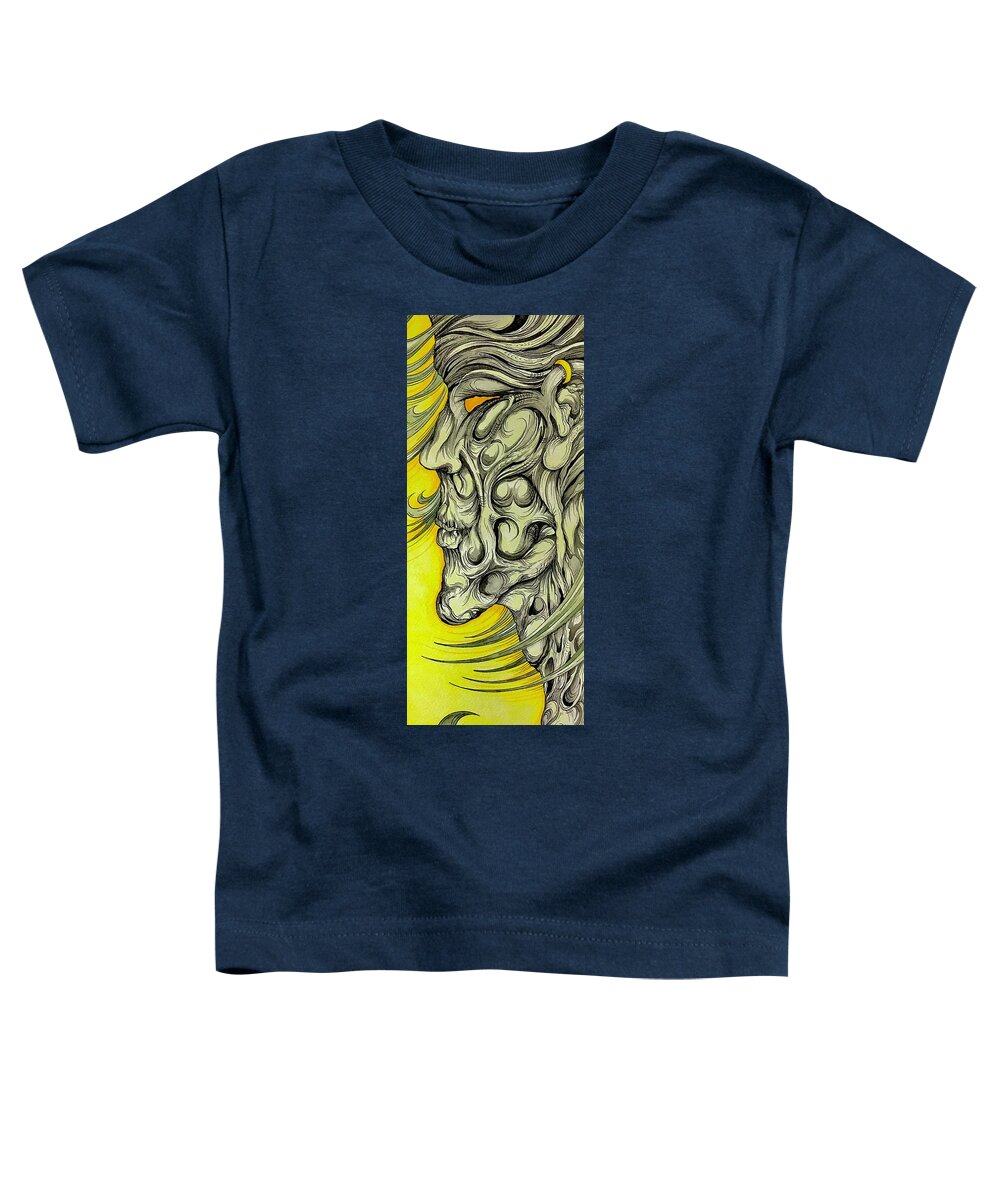 Yellow Eye Neck - Toddler T-Shirt