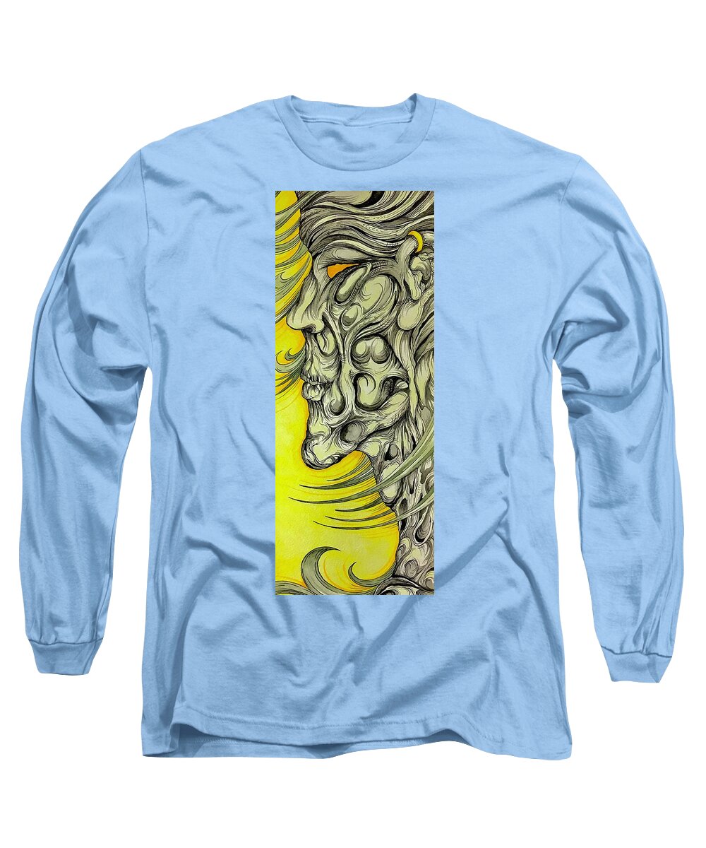 Yellow Eye Neck - Long Sleeve T-Shirt
