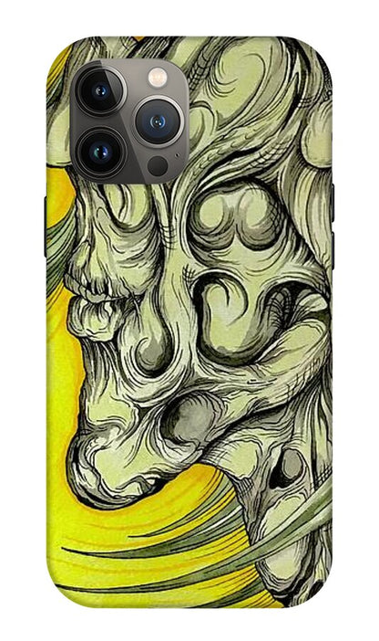 Yellow Eye Neck - Phone Case