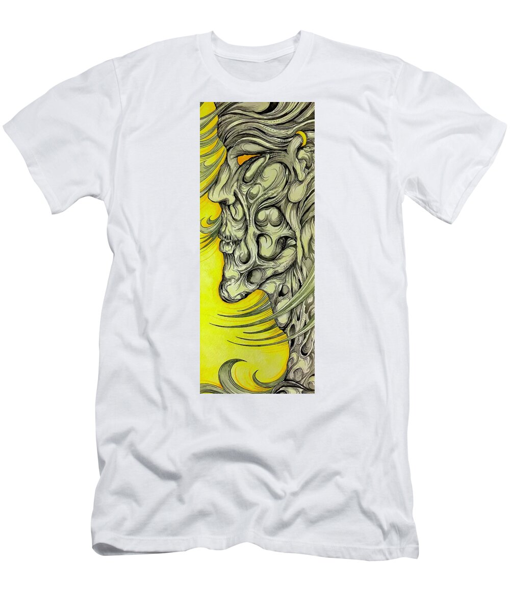 Yellow Eye Neck - T-Shirt