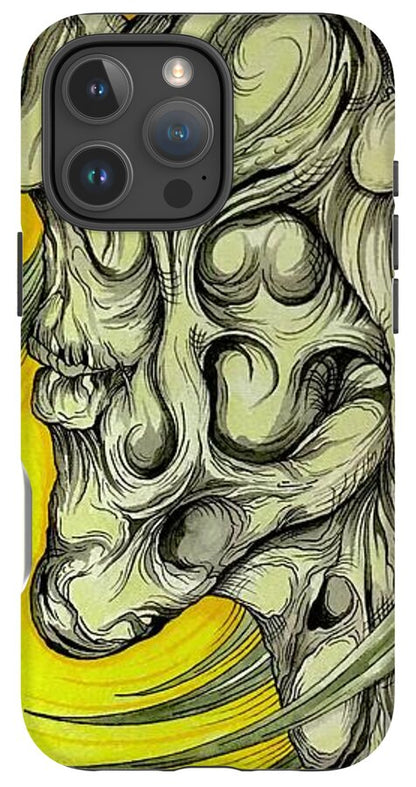 Yellow Eye Neck - Phone Case