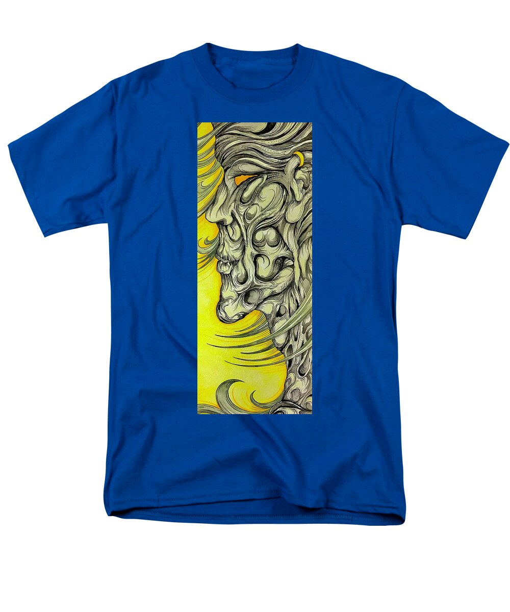 Yellow Eye Neck - Men's T-Shirt  (Regular Fit)