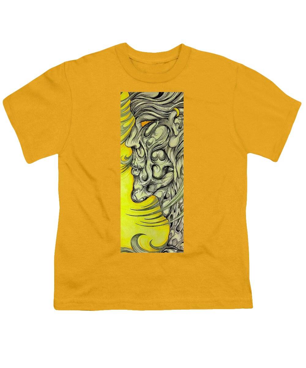 Yellow Eye Neck - Youth T-Shirt