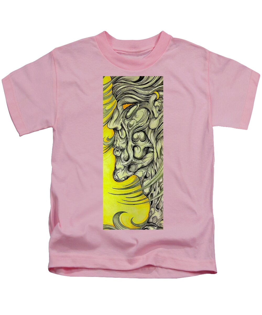 Yellow Eye Neck - Kids T-Shirt