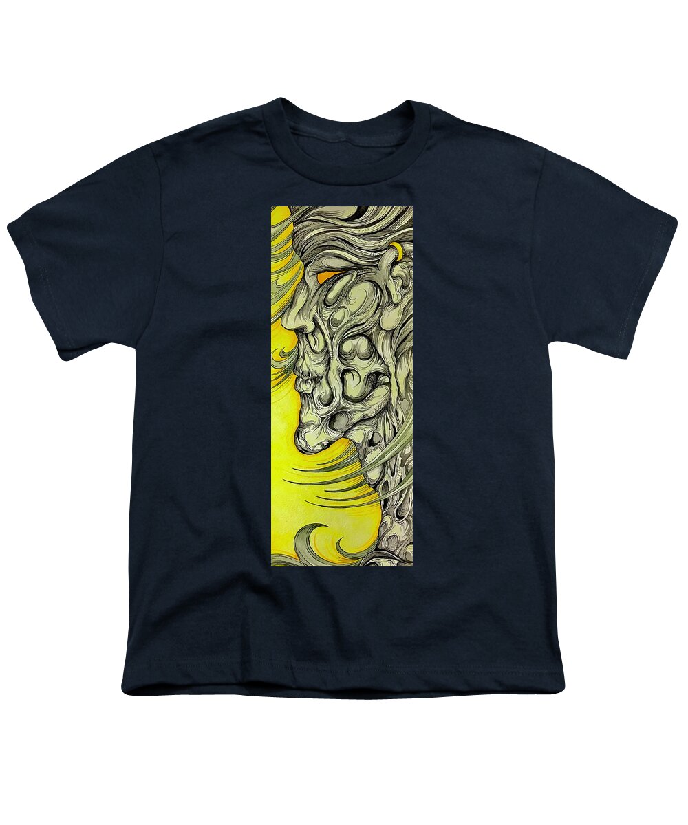 Yellow Eye Neck - Youth T-Shirt