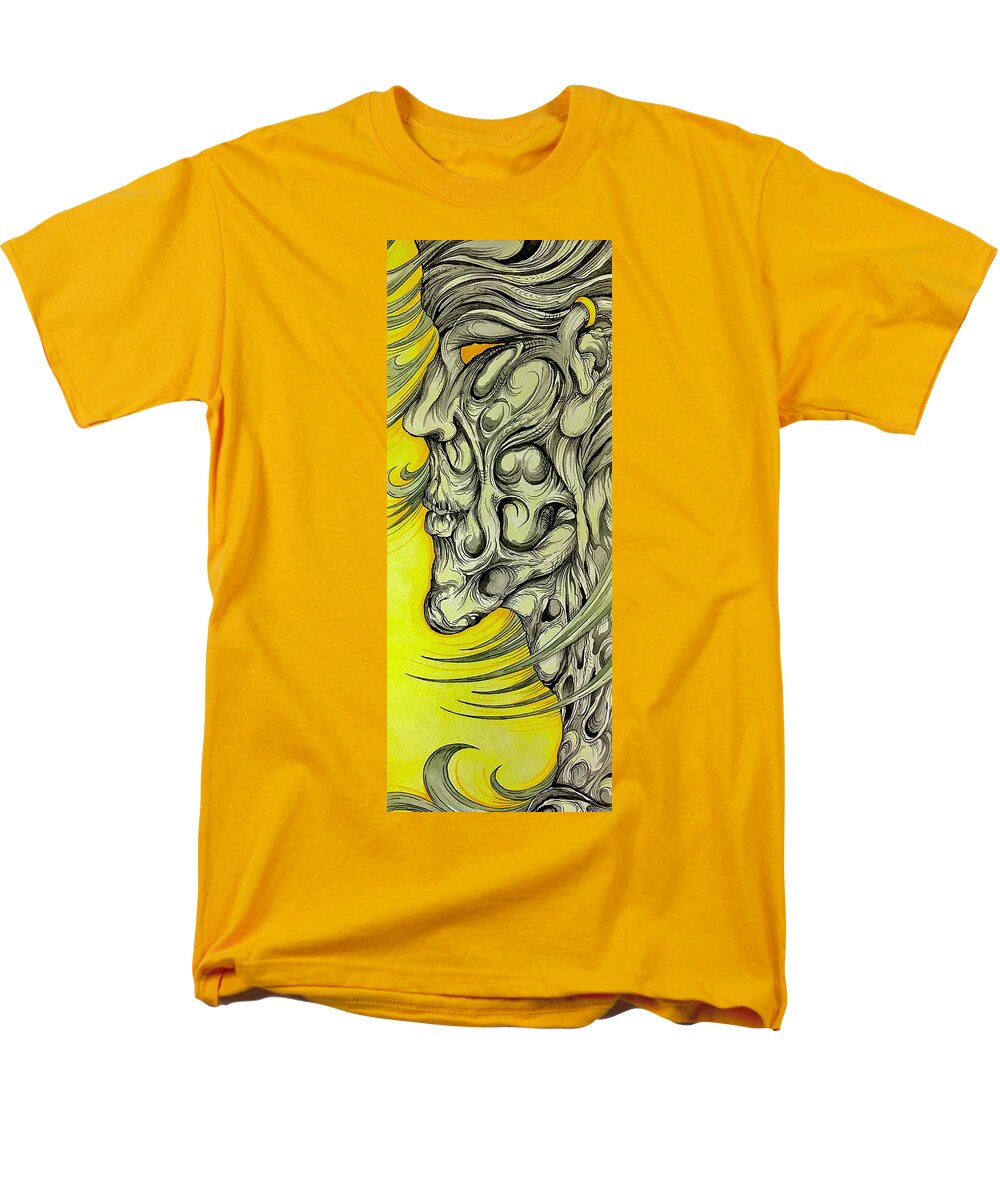 Yellow Eye Neck - Men's T-Shirt  (Regular Fit)