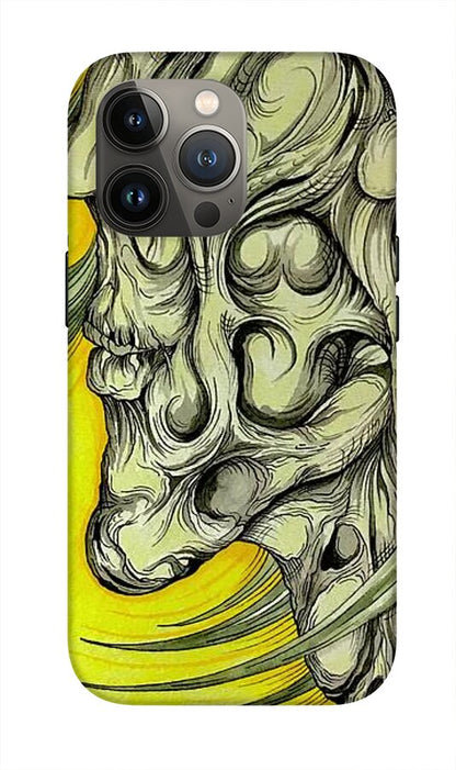 Yellow Eye Neck - Phone Case