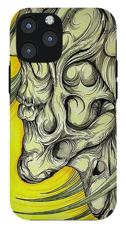 Yellow Eye Neck - Phone Case