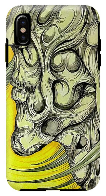 Yellow Eye Neck - Phone Case