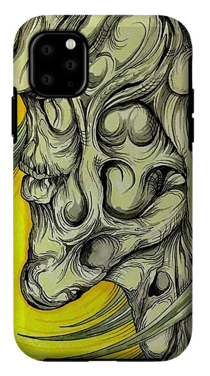 Yellow Eye Neck - Phone Case