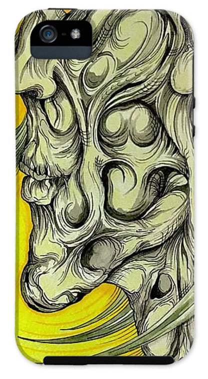 Yellow Eye Neck - Phone Case