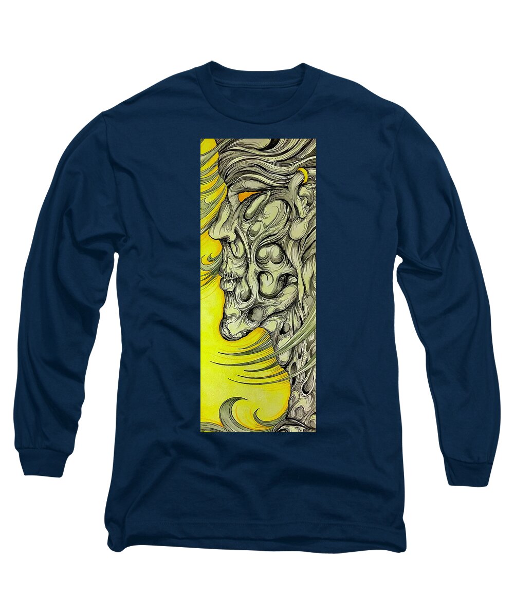 Yellow Eye Neck - Long Sleeve T-Shirt