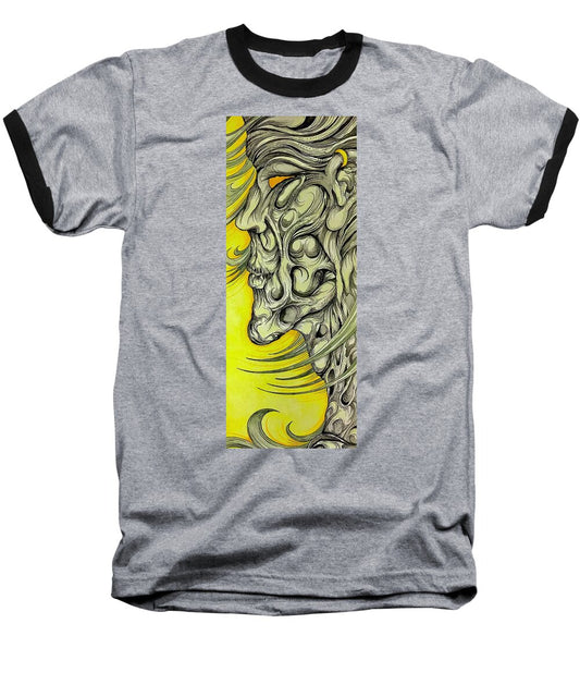 Yellow Eye Neck - Baseball T-Shirt