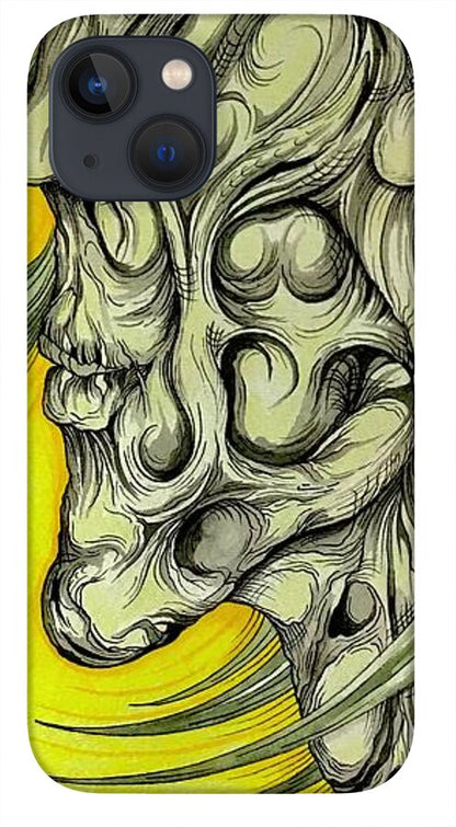 Yellow Eye Neck - Phone Case