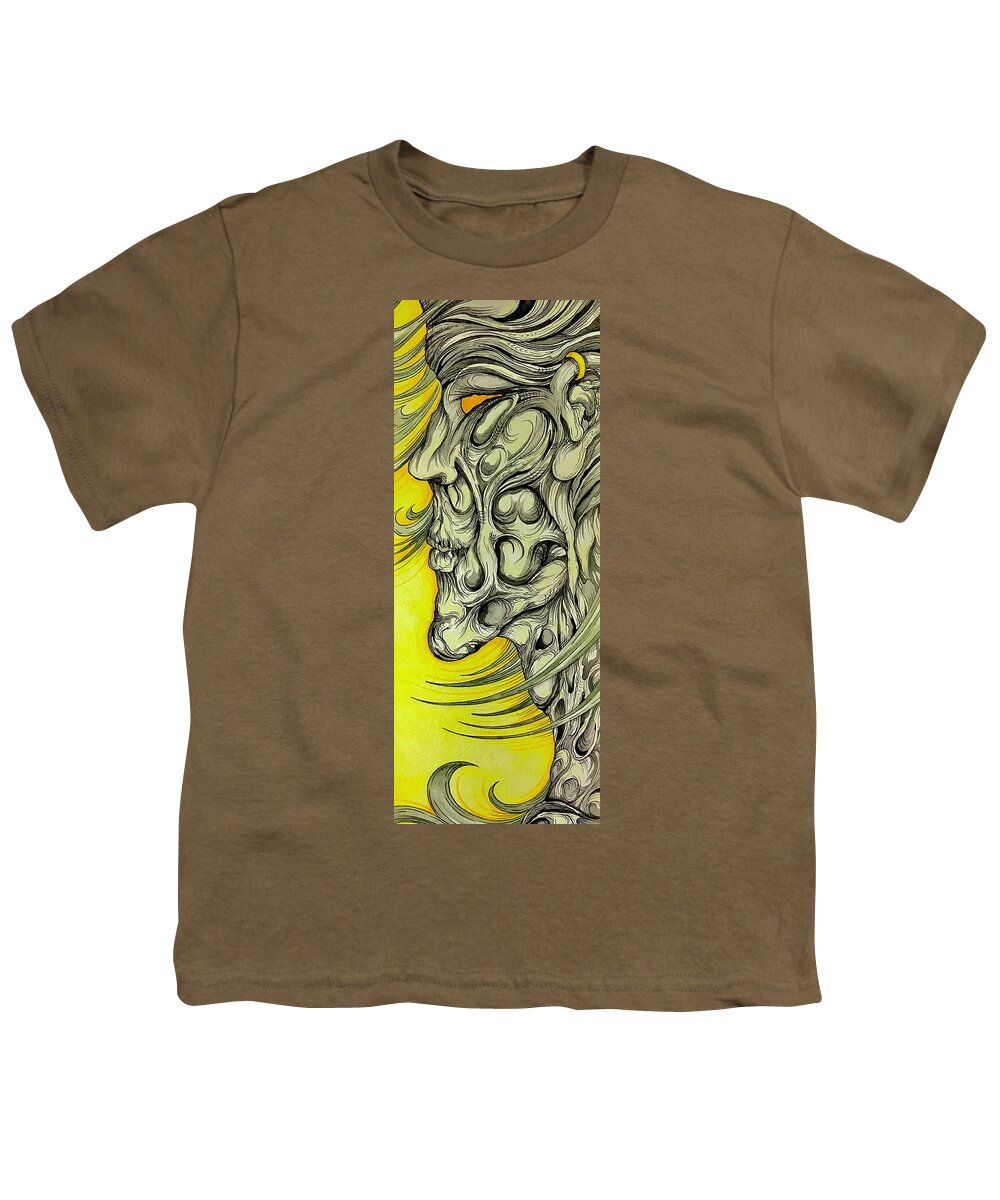 Yellow Eye Neck - Youth T-Shirt