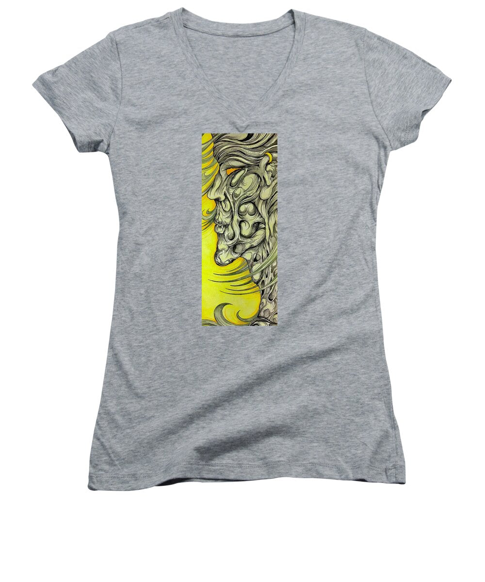 Yellow Eye Neck - Women's V-Neck