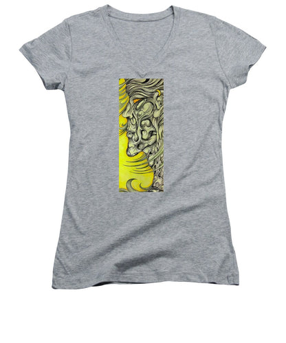 Yellow Eye Neck - Women's V-Neck