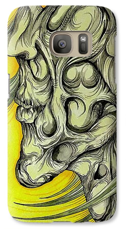 Yellow Eye Neck - Phone Case