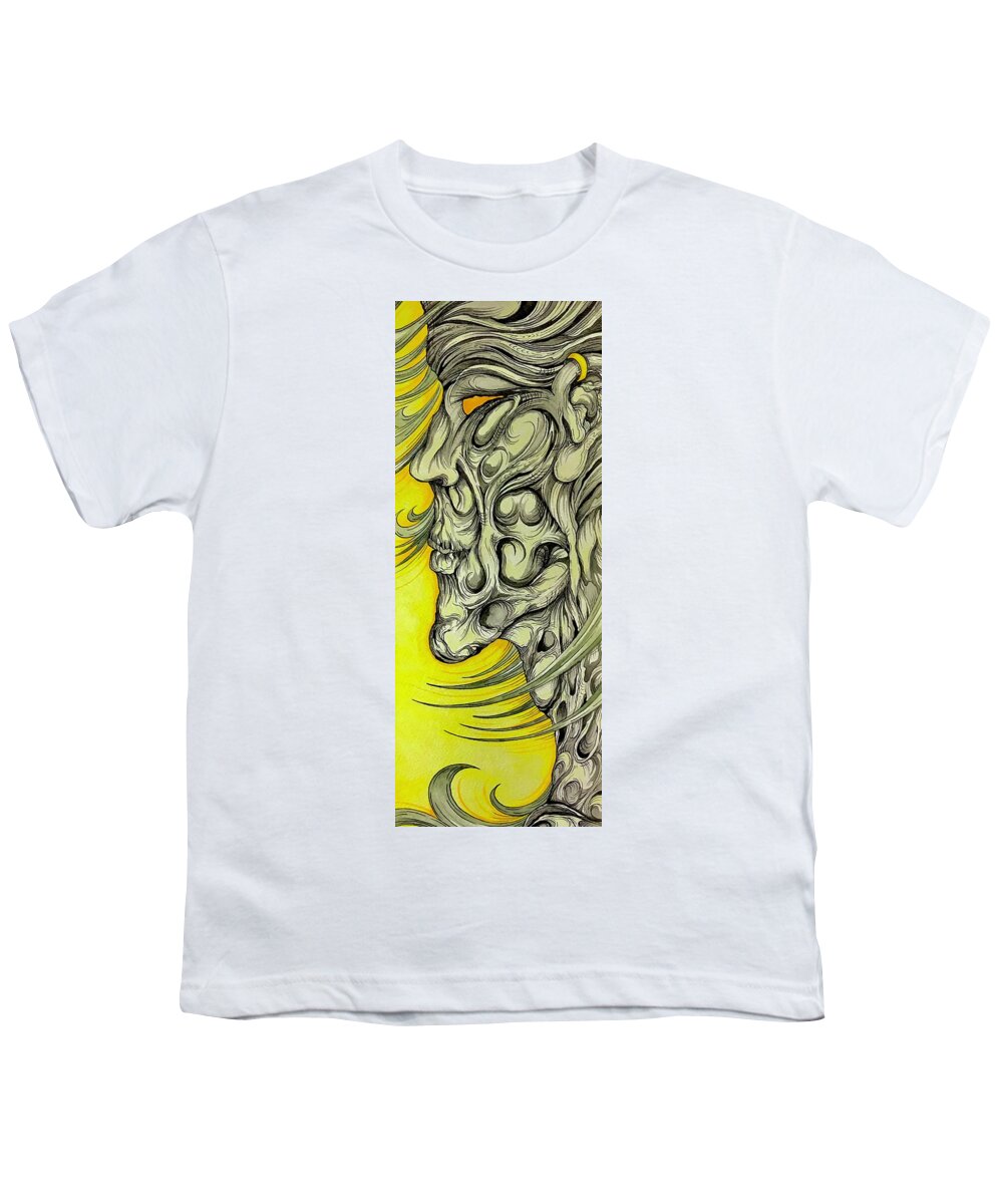 Yellow Eye Neck - Youth T-Shirt