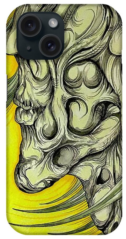 Yellow Eye Neck - Phone Case