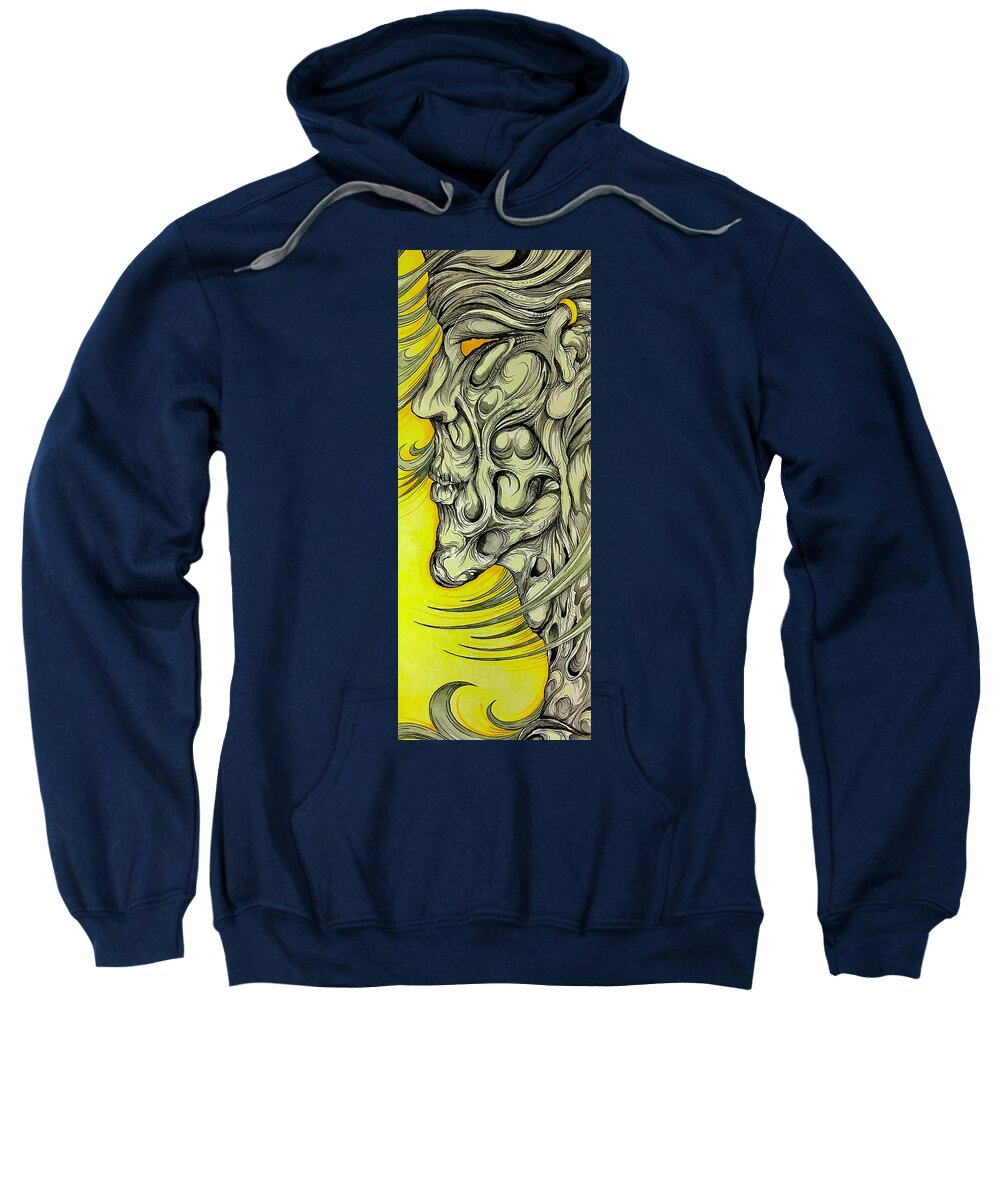 Yellow Eye Neck - Sweatshirt