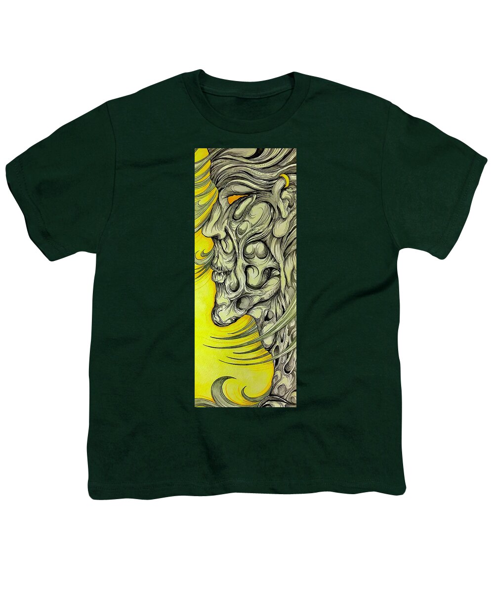 Yellow Eye Neck - Youth T-Shirt