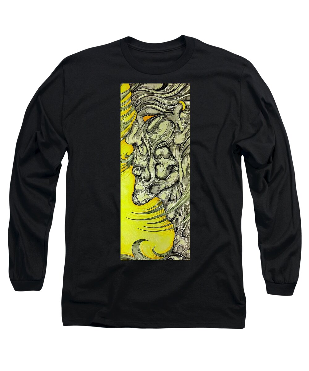 Yellow Eye Neck - Long Sleeve T-Shirt