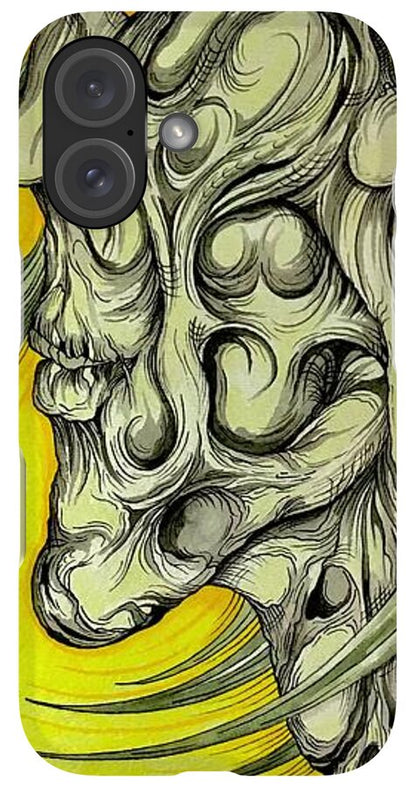 Yellow Eye Neck - Phone Case